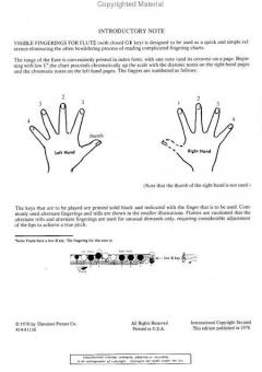 Visible Fingerings for Flute von Libby Schenkman 