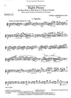 Eight Pieces von Lowell Liebermann 