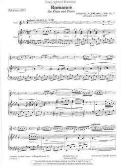 Romance op. 11 von Antonín Dvorák 