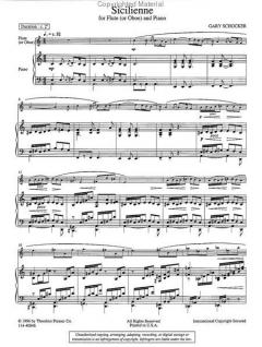 Sicilienne von Gary Schocker 