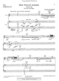 Slow Fire Of Autumn (George Rochberg) 