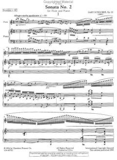 Sonata No. 2 von Gary Schocker 