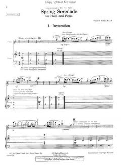 Spring Serenade von Peter Schickele 