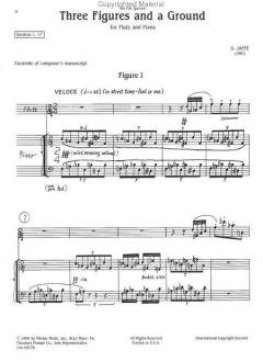 Three Figures and A Ground von Stephen Jaffe 