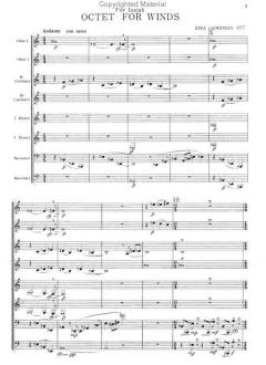 Octet For Winds (Ezra Laderman) 