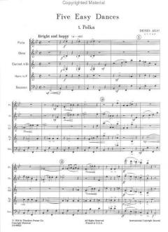 5 Easy Dances (Denes Agay) 