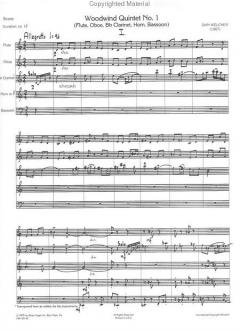 Woodwind Quintet No. 1 (Dan Welcher) 