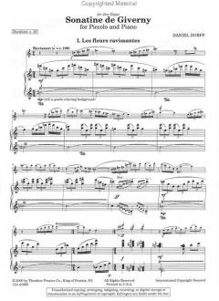 Sonatine de Giverny von Daniel Dorff 