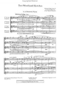 Two Woodland Sketches von Edward MacDowell 