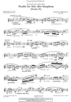 Parable XI von Vincent Persichetti 