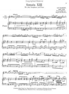 Sonata XIII von Georg Friedrich Händel 