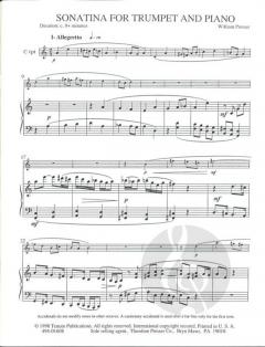 Sonatina von William Presser 