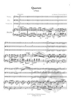 Spanisches Quartett Op. 11 von Louise Heritte-Viardot 