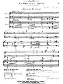 A Garden Of Bell Flowers von Gail & Herbert Levin 