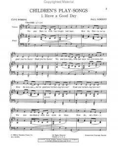 The Fourth Book Of Children's Play-Songs von Paul Nordoff 