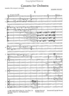 Concerto for Orchestra von Stephen Stucky im Alle Noten Shop kaufen