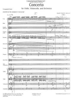 Concerto for Violin, Violoncello and Orchestra (Double Concerto) von Ellen Taaffe Zwilich im Alle Noten Shop kaufen