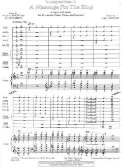 A Message For The King (Paul Nordoff) 