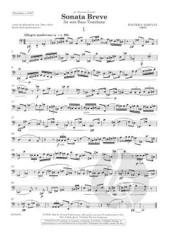 Sonata Breve von Walter S. Hartley 