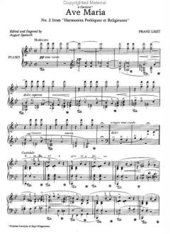 6 Stücke von Franz Liszt 