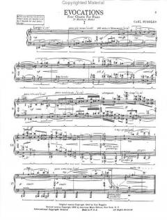 Evocations: 4 Chants von Carl Ruggles 