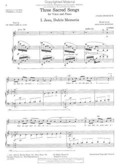 Three Voices von James Primosch 