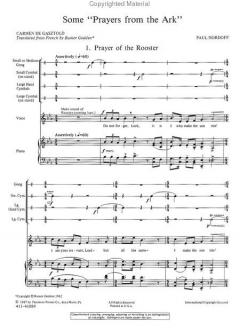 Some Prayers From The Ark (Paul Nordoff) 