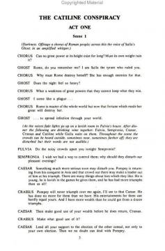 The Catiline Conspiracy von Iain Hamilton 