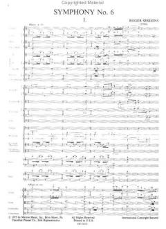 Symphony No. 6 von Roger Sessions 