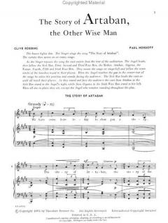 The Story Of Artaban, The Wise Man von Paul Nordoff 