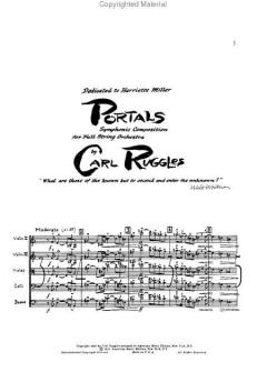 Portals von Carl Ruggles 