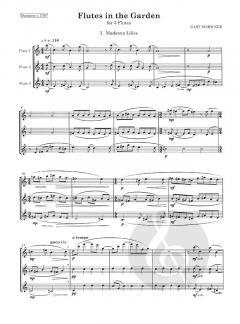 Flutes in the Garden von Gary Schocker 