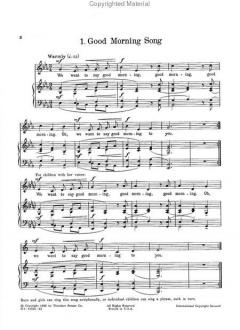 The Secong Book Of Children's Play-Songs von Paul Nordoff 