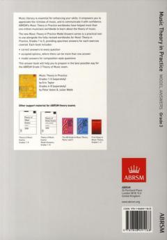 Music Theory in Practice Model Answers, Grade 3 