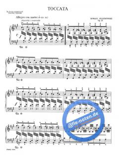 Toccata von Roman Statkowski 