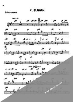 14 Blues & Funk Etudes von Bob Mintzer für Instrumente in Es im Alle Noten Shop kaufen