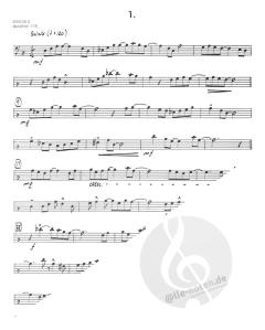 Jazz Solos For Trombone Vol. 1 von John Fedchock 