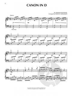 Canon In D Piano Solo von Johann Pachelbel 