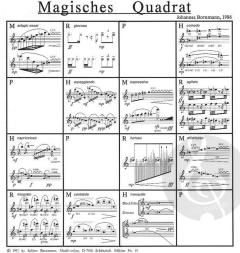Magisches Quadrat (Johannes Bornmann) 