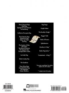 Complete Rags For Piano von William Bolcom 