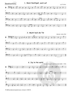 Advents- und Weihnachtslieder für Blöckflöten-Spielkreis 