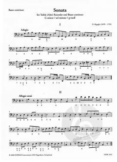 Sonate in g-Moll (Diogenio Bigaglia) 