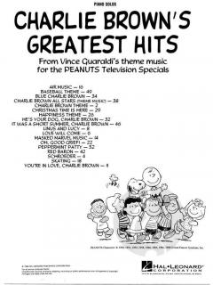 Charlie Brown's Greatest Hits Piano Solos von Vince Guaraldi 