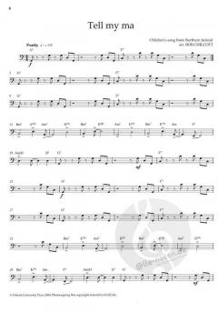 Jazz Folk Songs For Choirs - Bass Part 