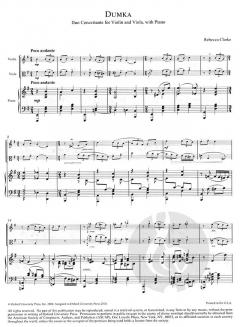 Dumka (Rebecca Clarke) 