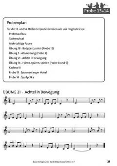 Junior Band Bläserklasse 1 (Norbert Engelmann) 