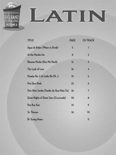 Big Band Play-Along Vol. 6: Latin für Klavier im Alle Noten Shop kaufen