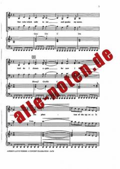 A. Lloyd Webber: A Concert Celebration (Medley) (Andrew Lloyd Webber) 