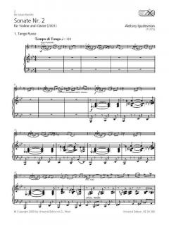 Sonata Nr. 2 für Violine und Klavier von Aleksey Igudesman im Alle Noten Shop kaufen