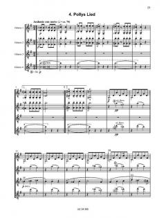 6 Songs aus der Dreigroschenoper von Kurt Weill 